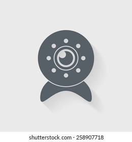 Web camera icon - Vector