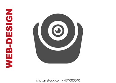Web Camera Icon Vector