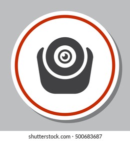 Web Camera Icon Vector