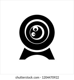 Web Camera Icon Vector Art Illustration