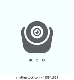 web camera Icon, vector, icon flat