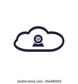 web camera Icon, vector, icon flat