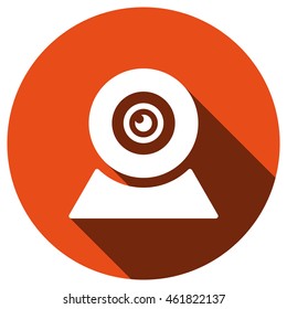 web camera Icon, vector, icon flat