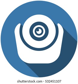 Web Camera Icon Vector flat design style