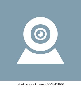 Web Camera Icon Vector flat design style