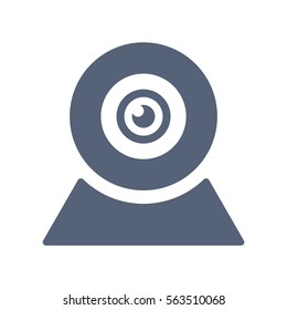 Web Camera Icon Vector flat design style
