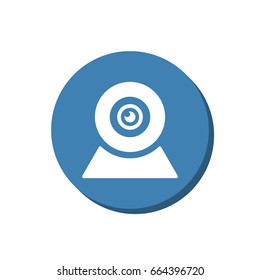 Web Camera Icon Vector flat design style