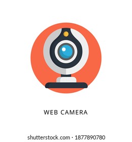 Web Camera icon in vector. Logotype