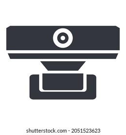 Web camera Icon. Vector Webcam Symbol