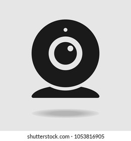 Web camera icon. Web video chat symbol. Video call icon. Symbol. Vector