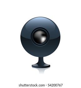 Web camera. Vector