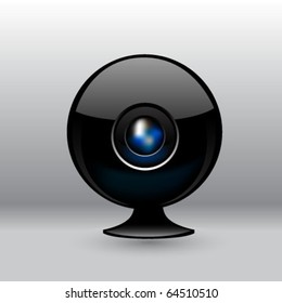 Web camera. Vector