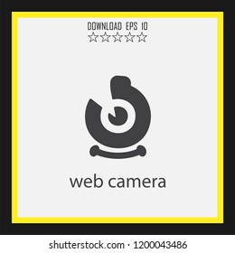 web camera   vector icon