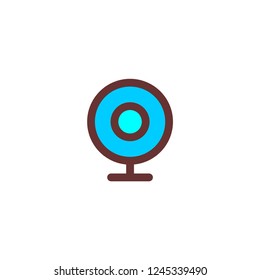 Web camera vector icon