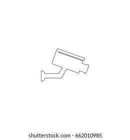 Web camera vector icon.