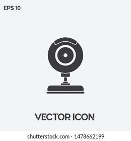 Web camera vector icon illustration for web and mobile application. Premium quality.