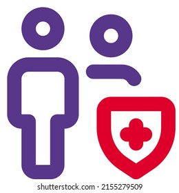 web chatting messenger with encryption technology shield layout