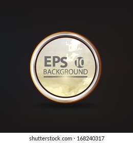 Web circle frame button 