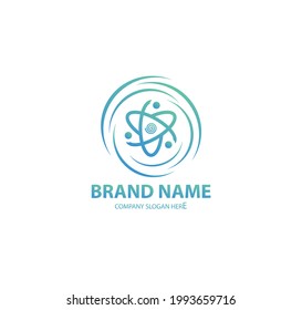 Web circle logo and icon design