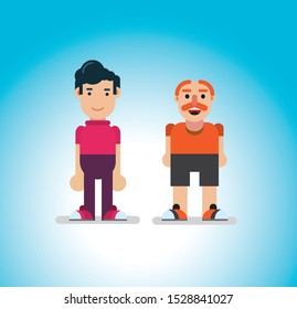 Web classic Cartoon Icon and symbol 