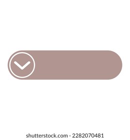 Web Click Button Icon, Vector and Graphic.