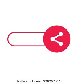 Web Click Button Icon, Vector and Graphic.