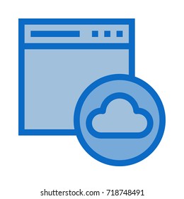 web cloud icon