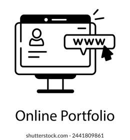 Web Coding Icon Set in Line Style