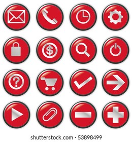 web computer bubble Icons, Vector File pictogram