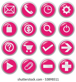 web computer bubble Icons, Vector File pictogram