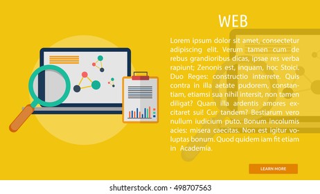 Web Conceptual Banner