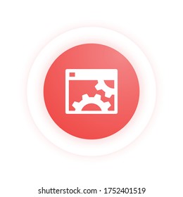 Web Configuration - Modern Icon (Pictogram)