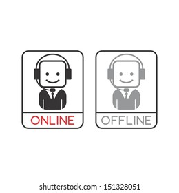 web connection bald guy avatar portrait