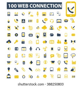 web connection icons
