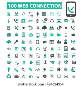 web connection icons
