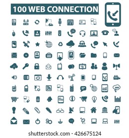 web connection icons
