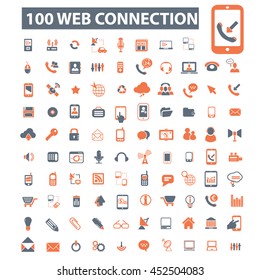 web connection icons