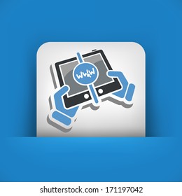 Web connection sharing