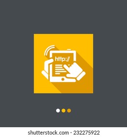 Web connection tablet