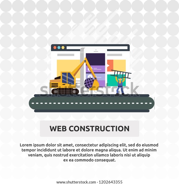 Web Construction -\
Illustration Design