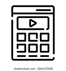 web content outline design, SEO and web flat design for mobile concepts and web apps. Collection of modern infographic logo and pictogram.