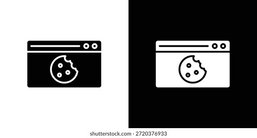 Web Icono de Cookies para App y Branding.