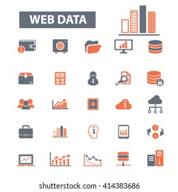 web data icons
