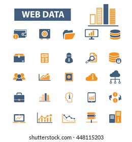 web data icons
