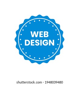 Web design badge icon design vector