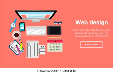 Web design banner