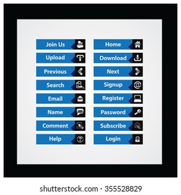 Web Design buttons Theme