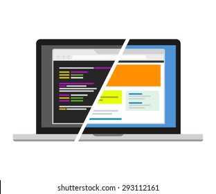 web design code designer programmer editor 