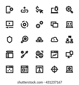 Web Design and Development Vector Icons 2