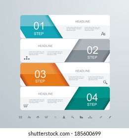 Web Design Element Frame Template 